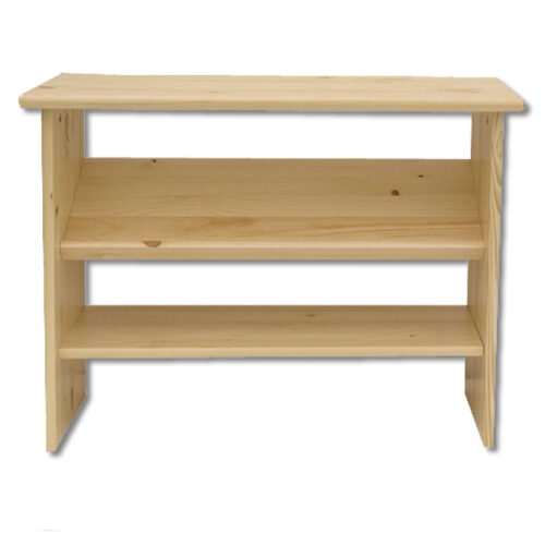 Pine shoe cabinet SB130 pine gray