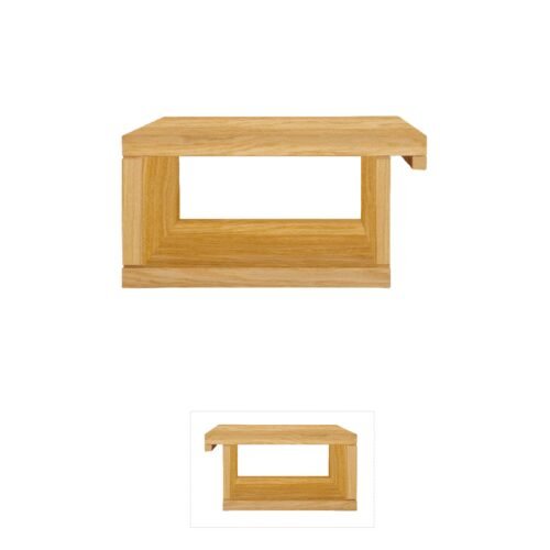 Oak bedside table SN217 cocoa oak