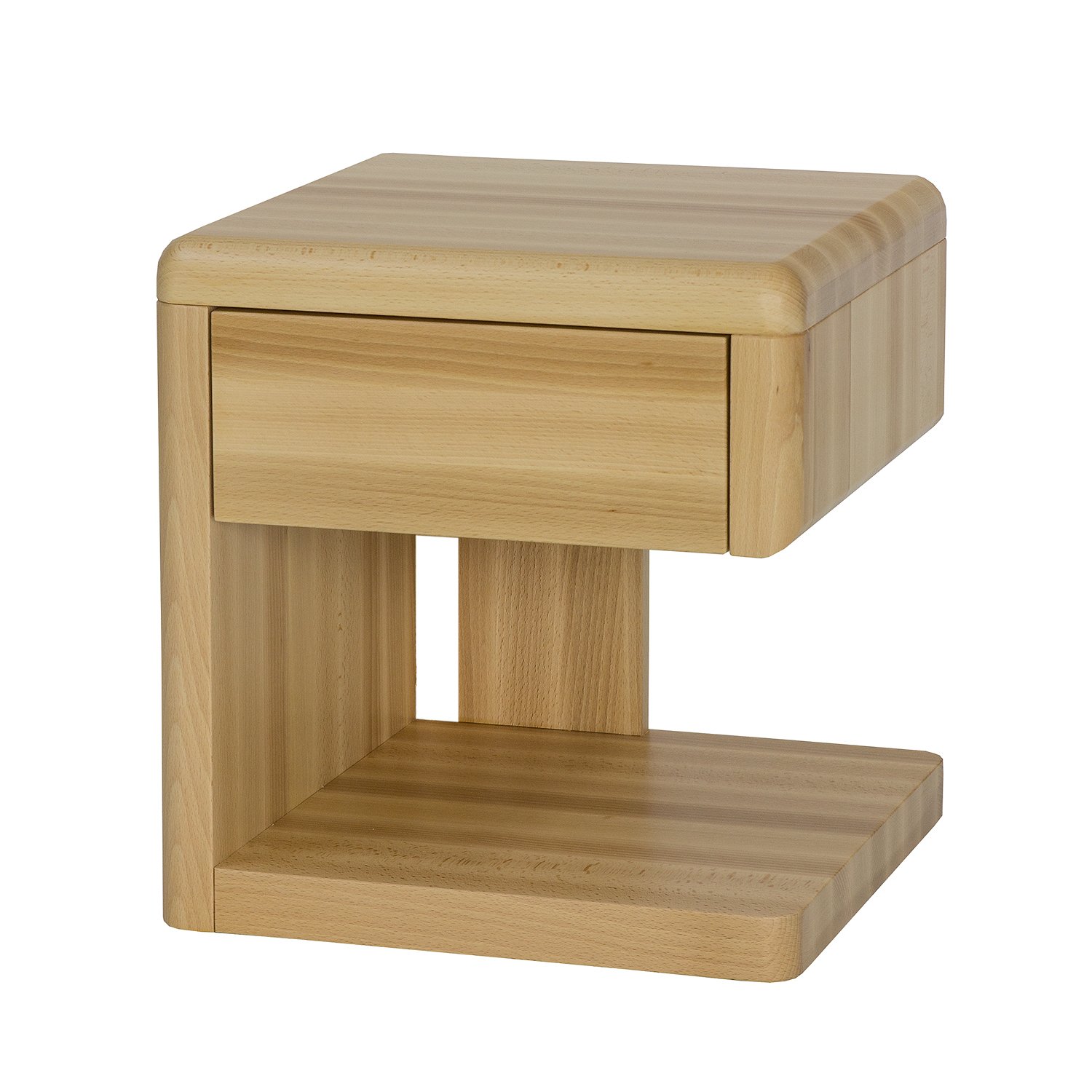 Beech color bedside table SN119 beech cherry color - Image 3