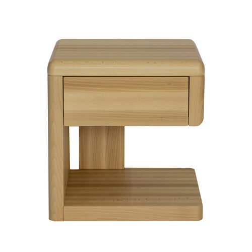 Beech bedside table SN119 beech lausanne