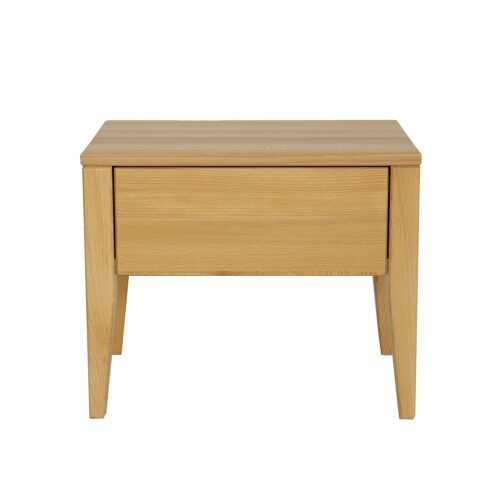 Beech bedside table RETRO SN130 beech Lausanne