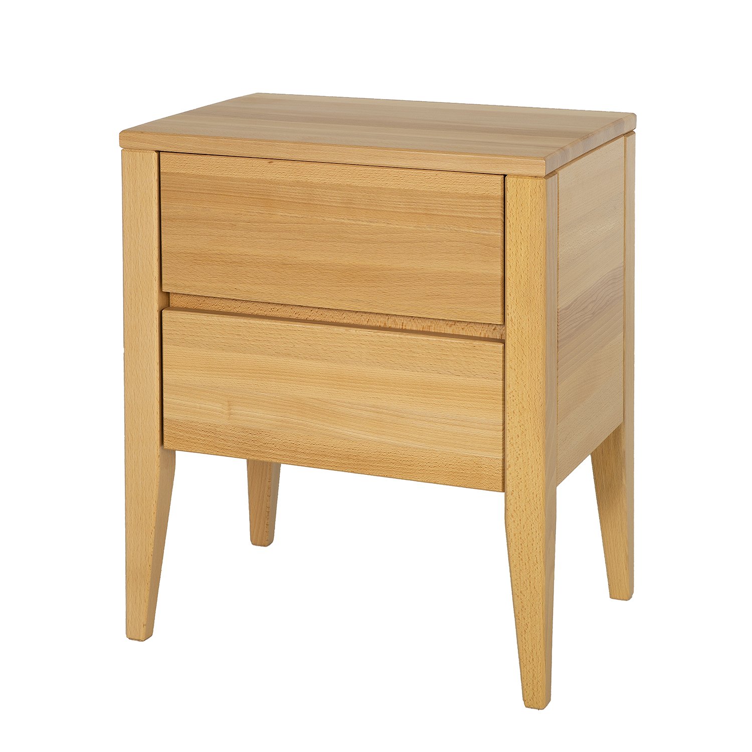 Beech bedside table RETRO SN131/II rustic beech - Image 3