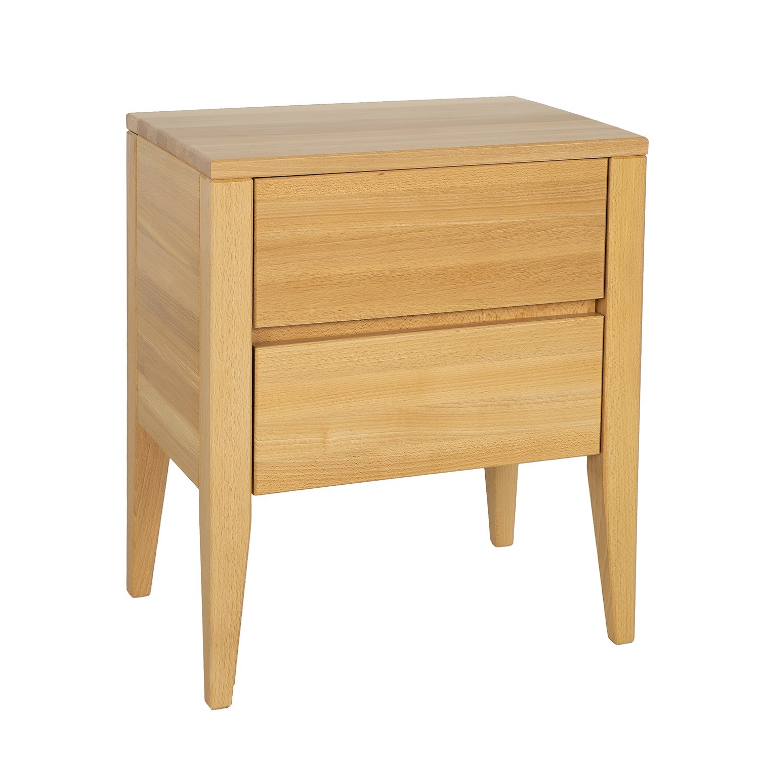 Beech bedside table RETRO SN131/II rustic beech - Image 2