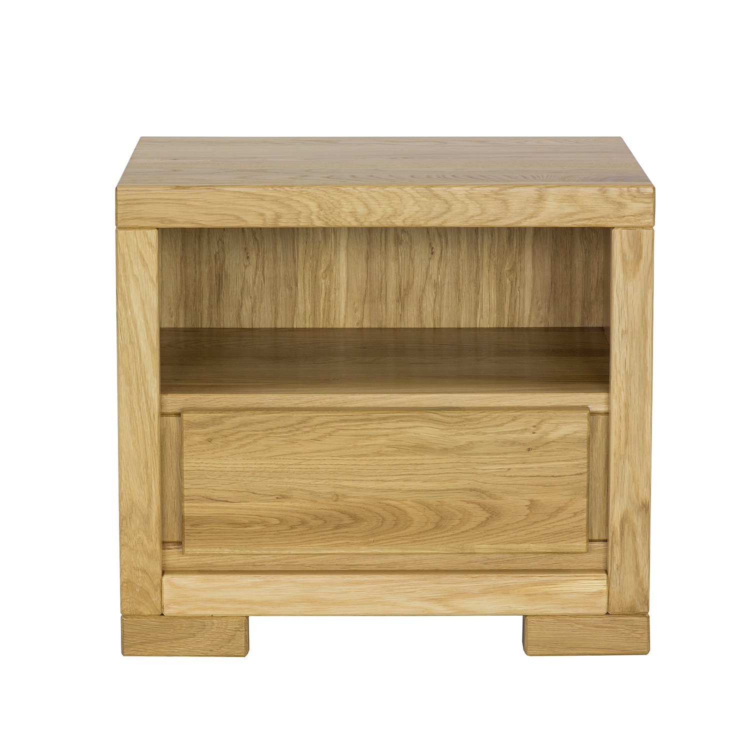 Oak bedside table CLASSIC SN210 dark oak color