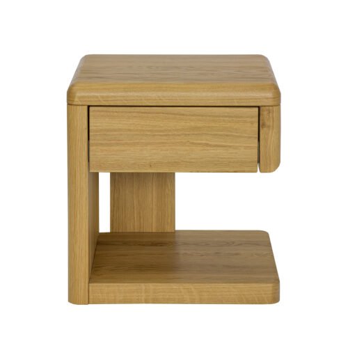 Oak bedside table SN219 cocoa oak