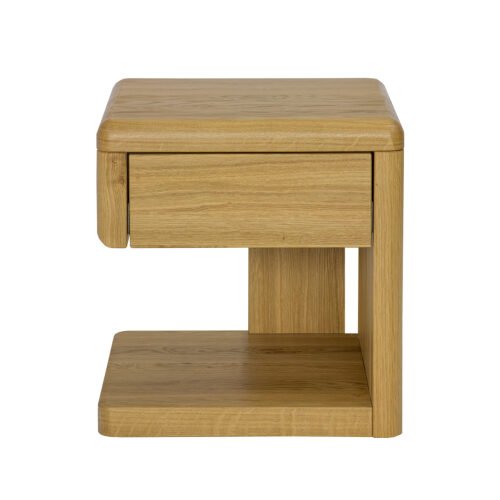 Oak bedside table SN220 cocoa oak
