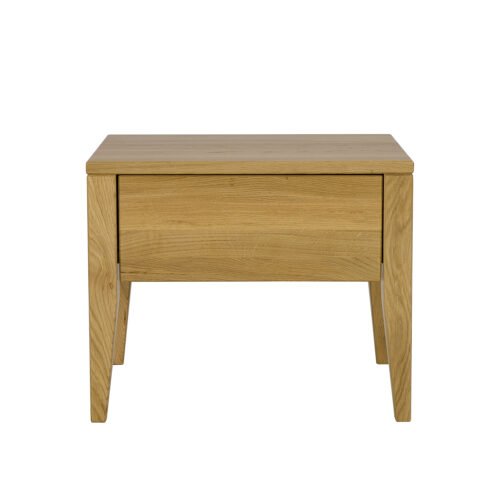 Oak bedside table RETRO SN230 cocoa oak