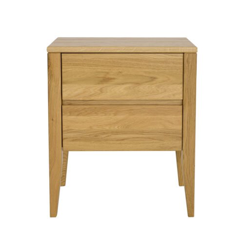 Oak bedside table RETRO SN231 bleached oak