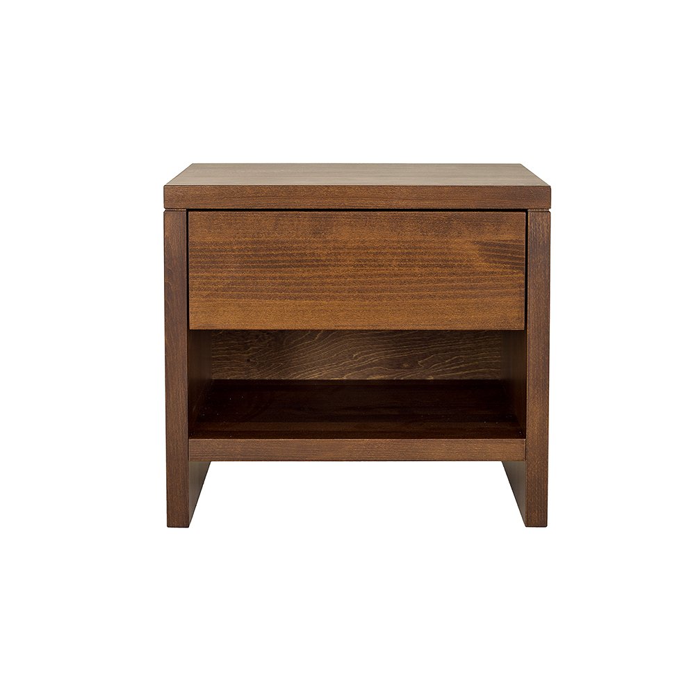 Beech-colored bedside table VIP SN113 in beech and cherry colors - Image 5