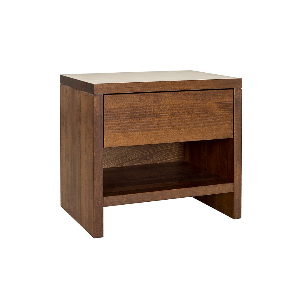 Beech-colored bedside table VIP SN113 in beech and cherry colors - Image 4