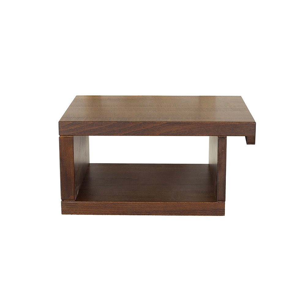 Beech-colored bedside table VIP SN117 in beech and cherry colors - Image 4