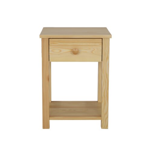 Nightstand SN123, natural pine