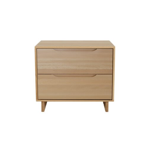 Beech bedside table MODERN SN420 bleached beech