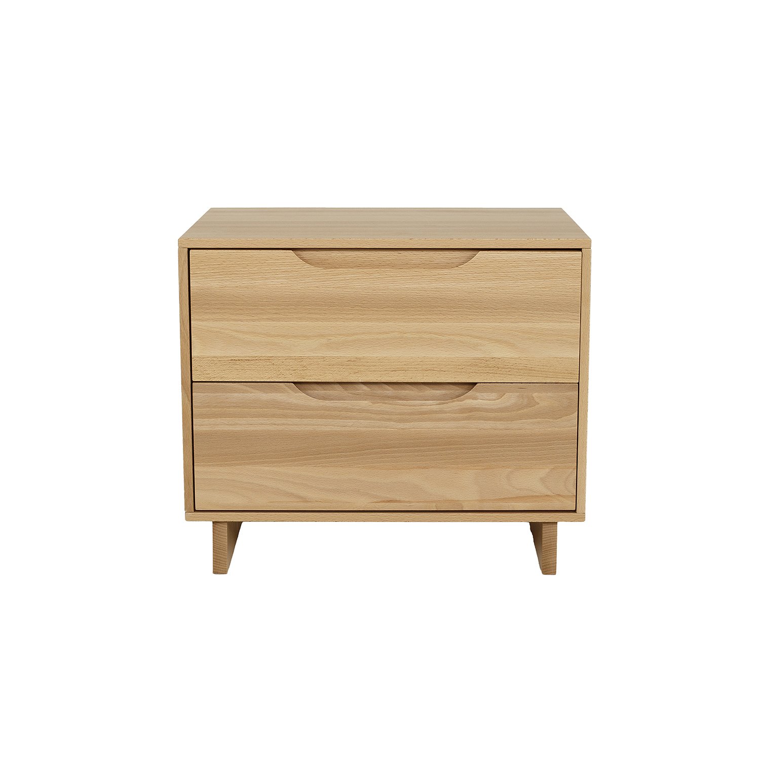 Beech bedside table MODERN SN420 bleached beech - Image 4