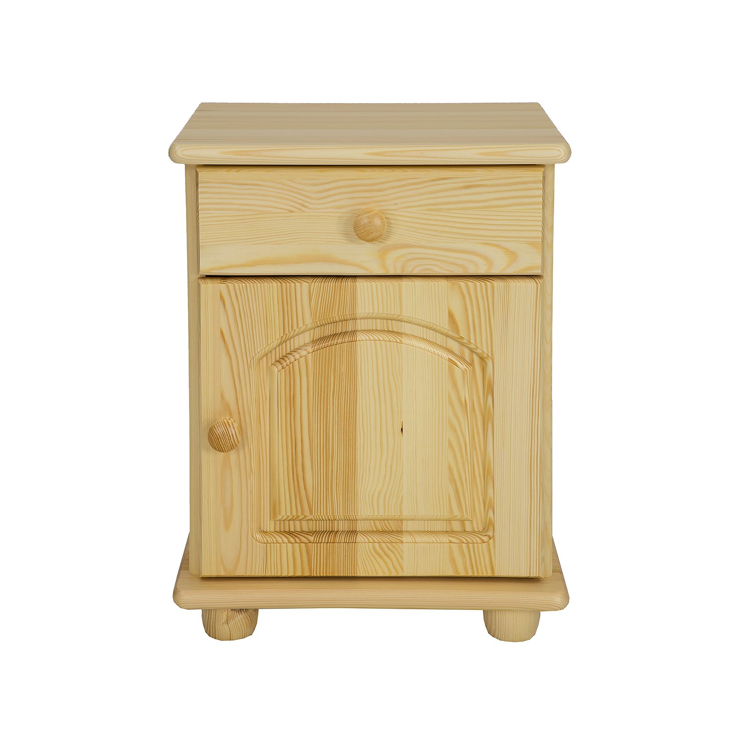 Pine bedside table CORSICA SN104 LEFT Pine oak