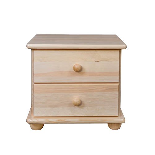 CORSICA SN108 pine and oak bedside table
