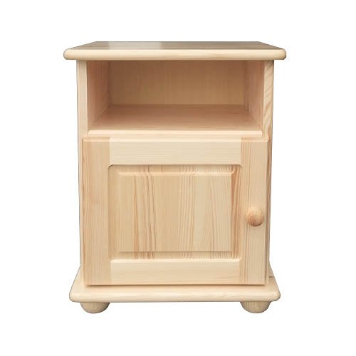 CORSICA SN109 pine and oak bedside table