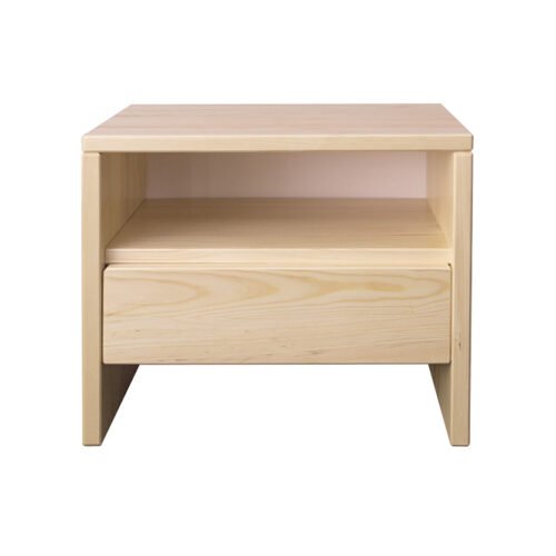 Nightstand SN121, natural pine