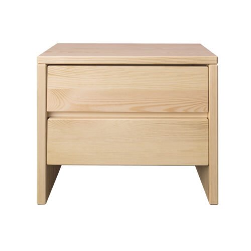 Nightstand SN122, natural pine