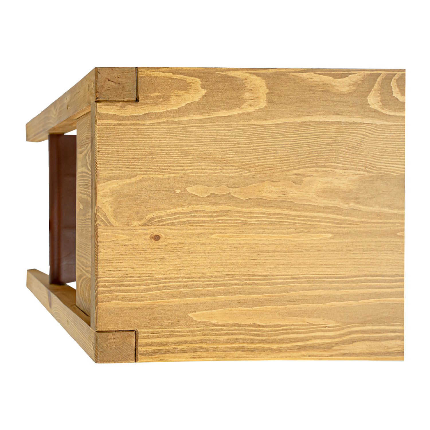 RUSTIKAL SN706 bedside table, pine, clear wax - Image 4