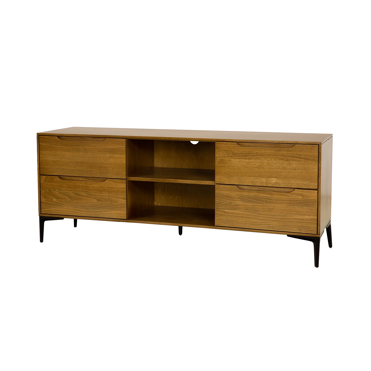 Beech TV cabinet MODERN RV420 rustic beech