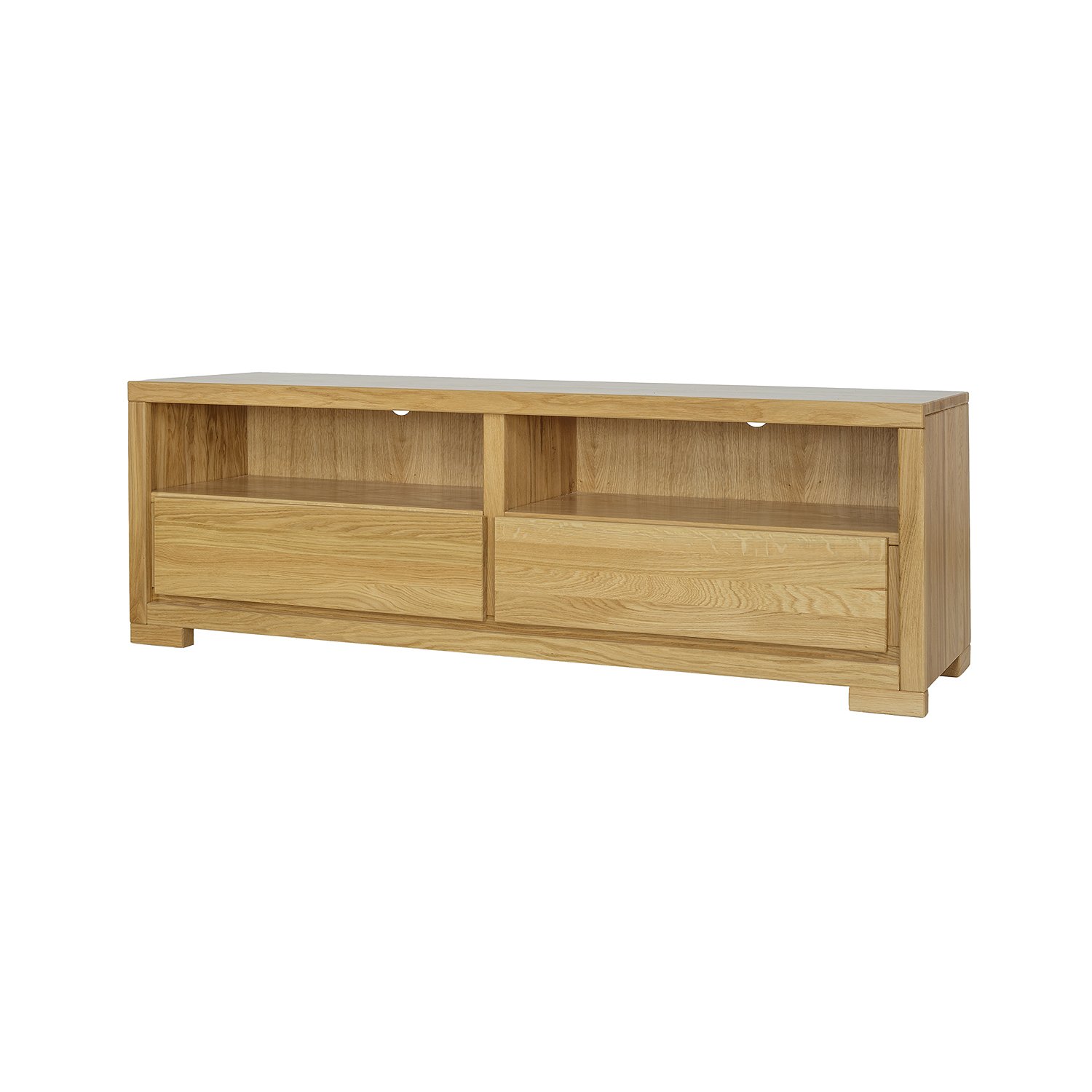 Oak TV cabinet CLASSIC RV351 dark oak color