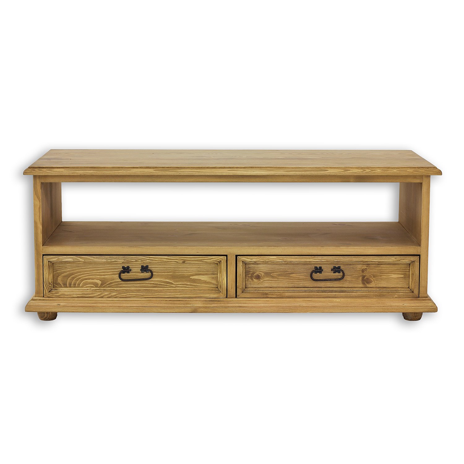 Pine TV cabinet RUSTIKAL RV701 light pine wax imitation - Image 4