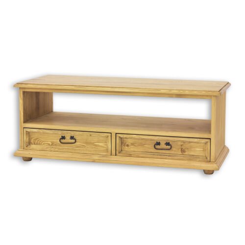 Pine TV cabinet RUSTIKAL RV701 light pine wax imitation