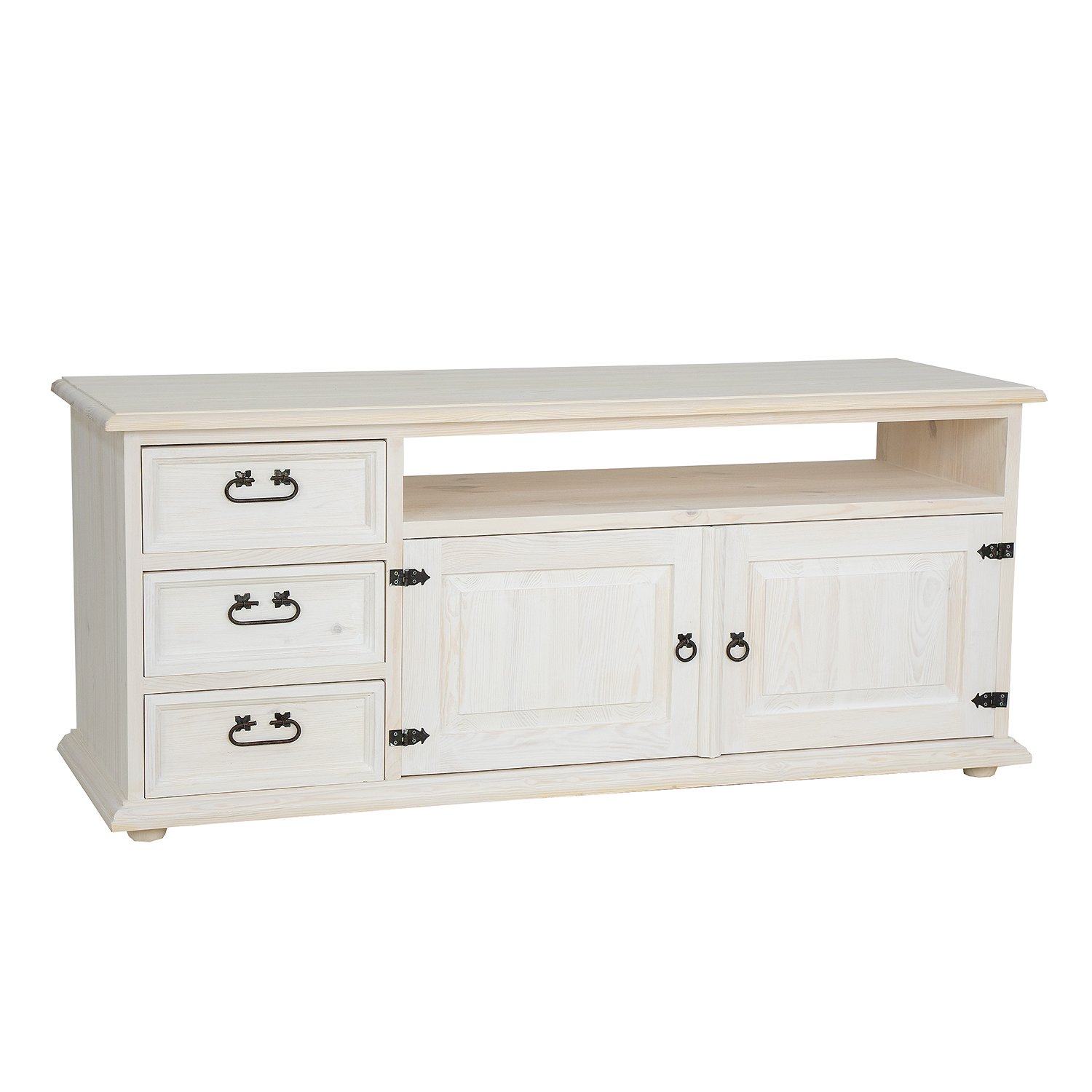 Pine TV cabinet RUSTIKAL RV703 light pine wax imitation - Image 6