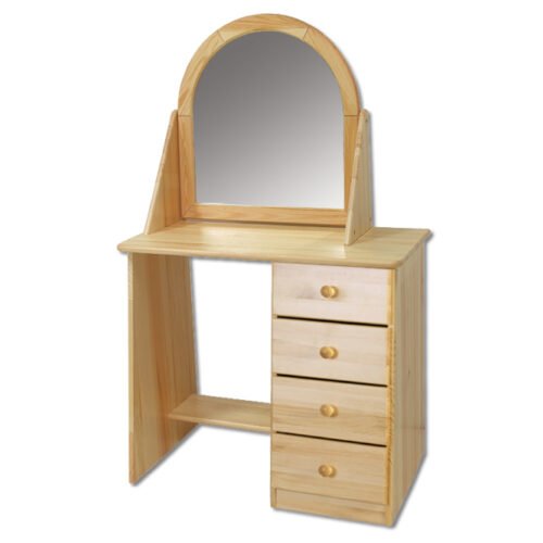 Pine dressing table LT108, untreated pine, unvarnished