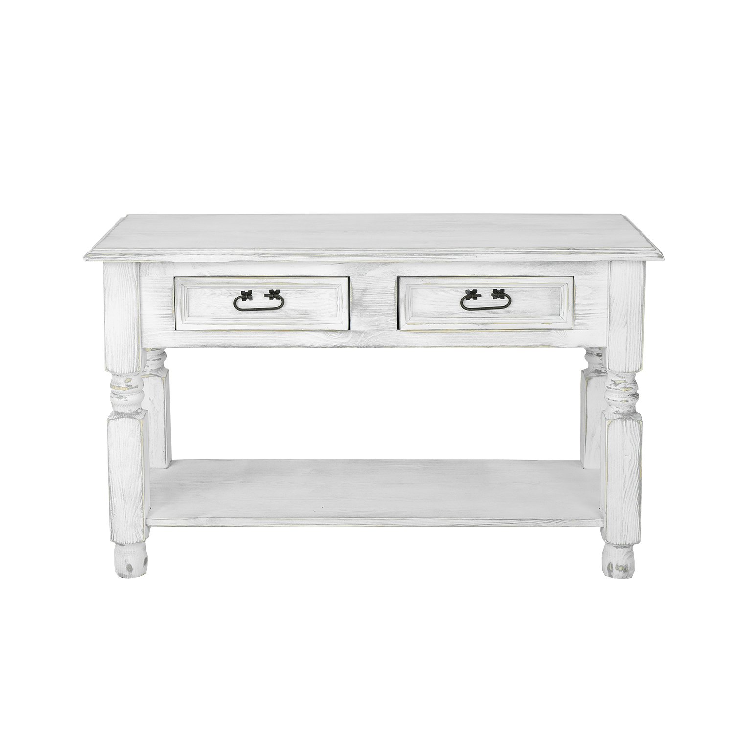 Pine dressing table RUSTIKAL LT700, pine bleached wax - Image 4