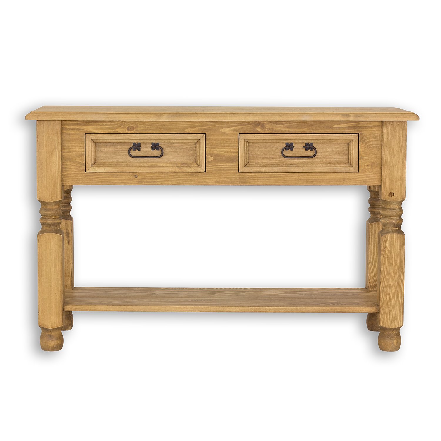 Pine dressing table RUSTIKAL LT700, pine bleached wax - Image 2