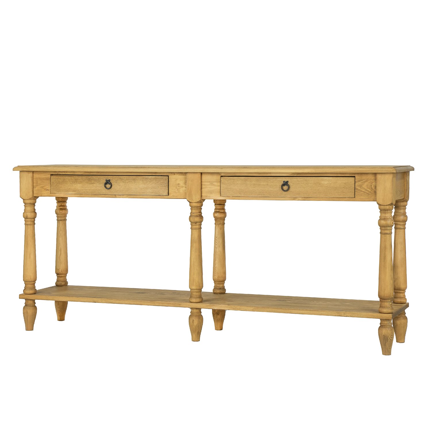 Pine dressing table RUSTIKAL LT702 antique pine white