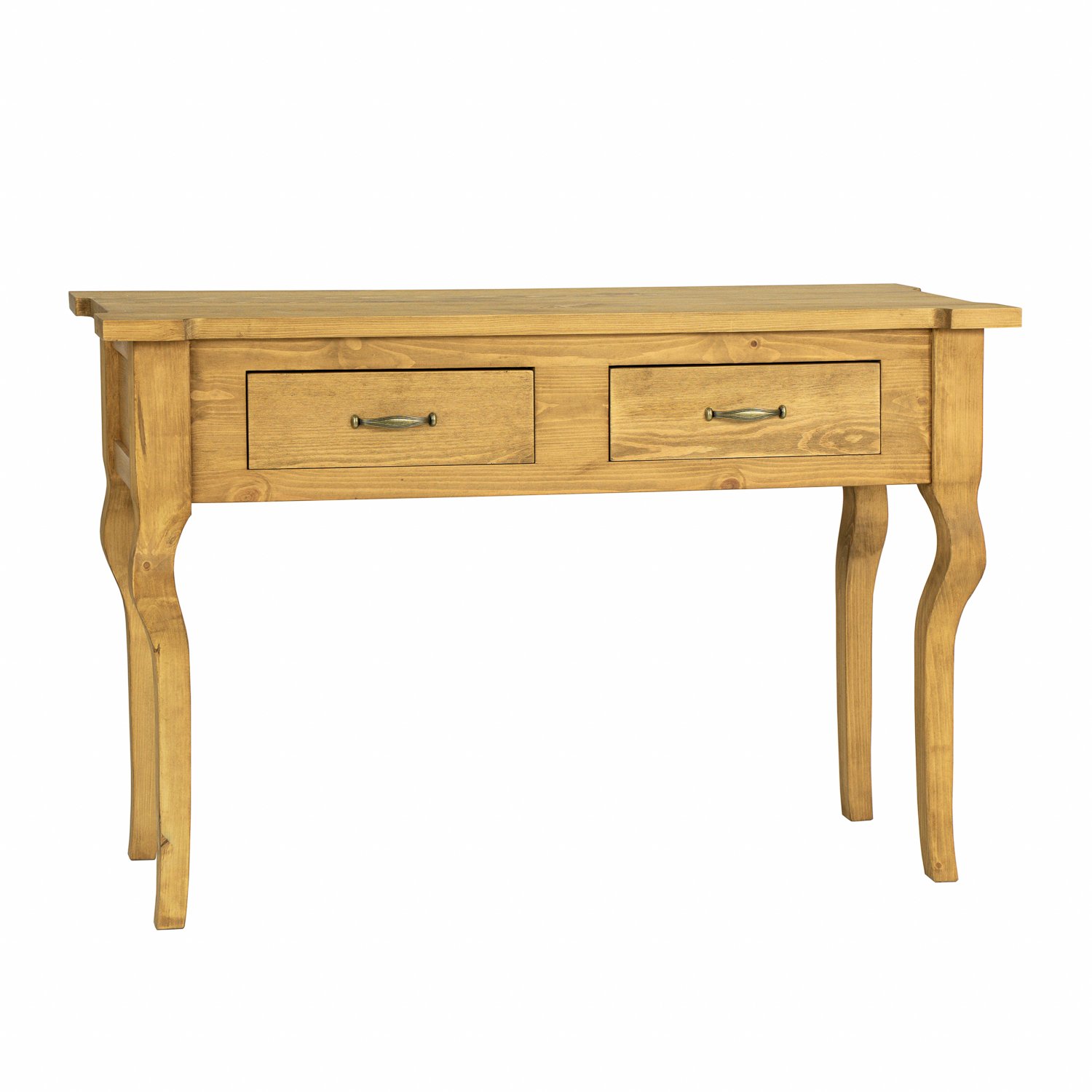 Pine dressing table RUSTIKAL LT704, antique pine, white - Image 3