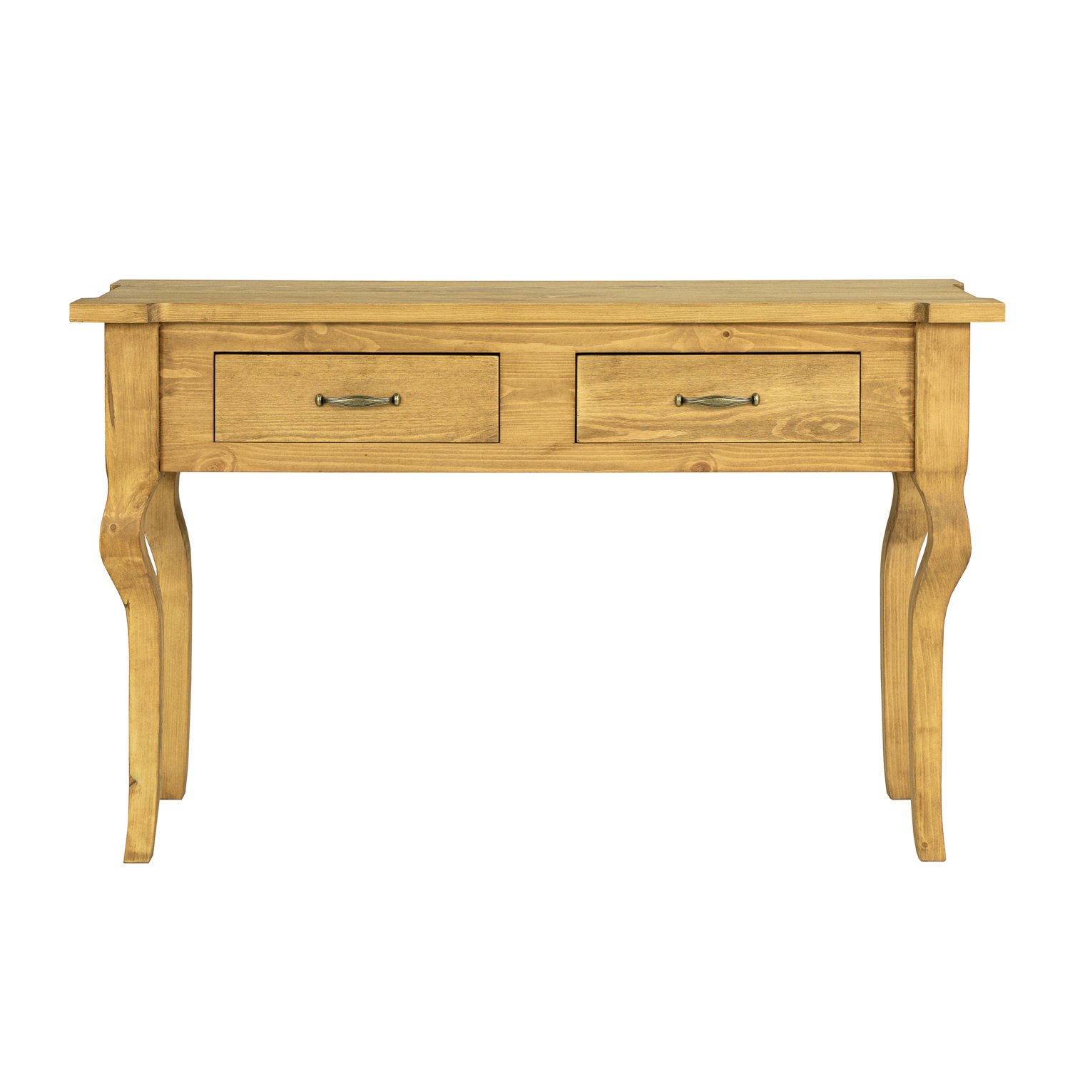 Pine dressing table RUSTIKAL LT704, antique pine, white - Image 2