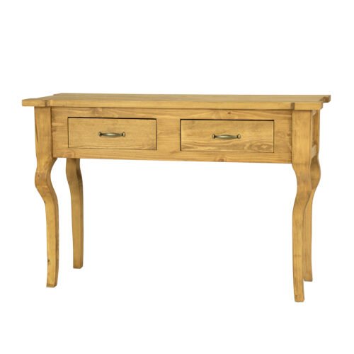 Pine dressing table RUSTIKAL LT704, antique pine, white