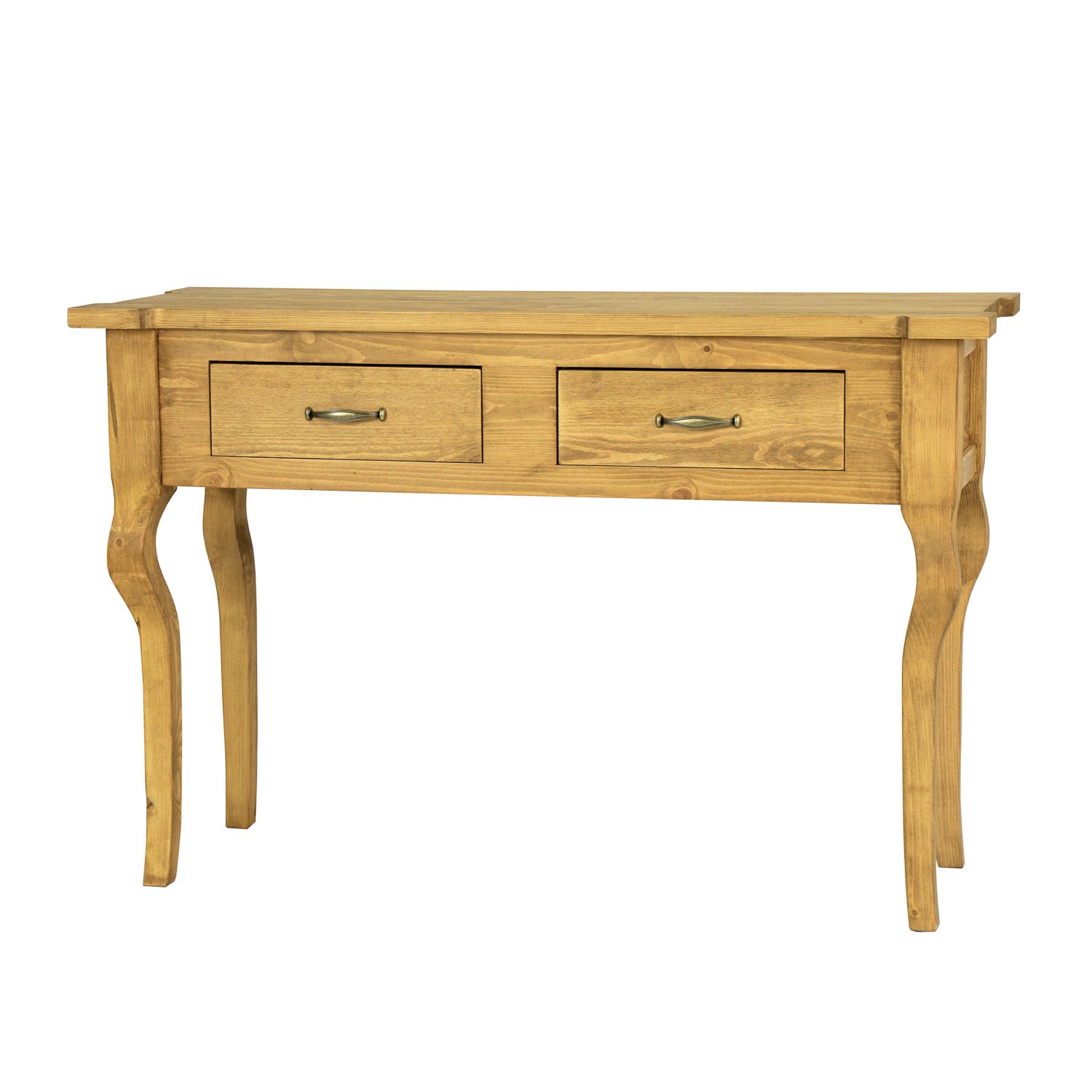 Pine dressing table RUSTIKAL LT704, antique pine, white