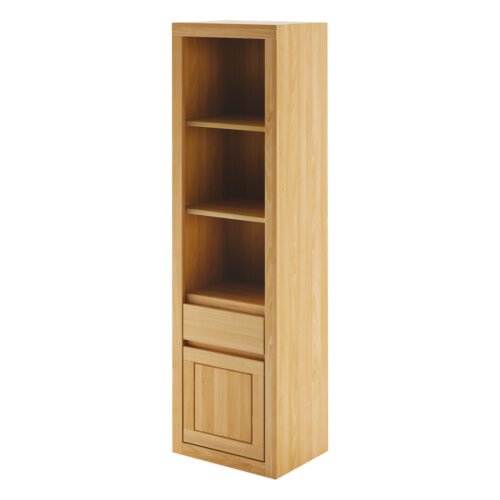 Beech display case VIP KW403 RIGHT rustic beech