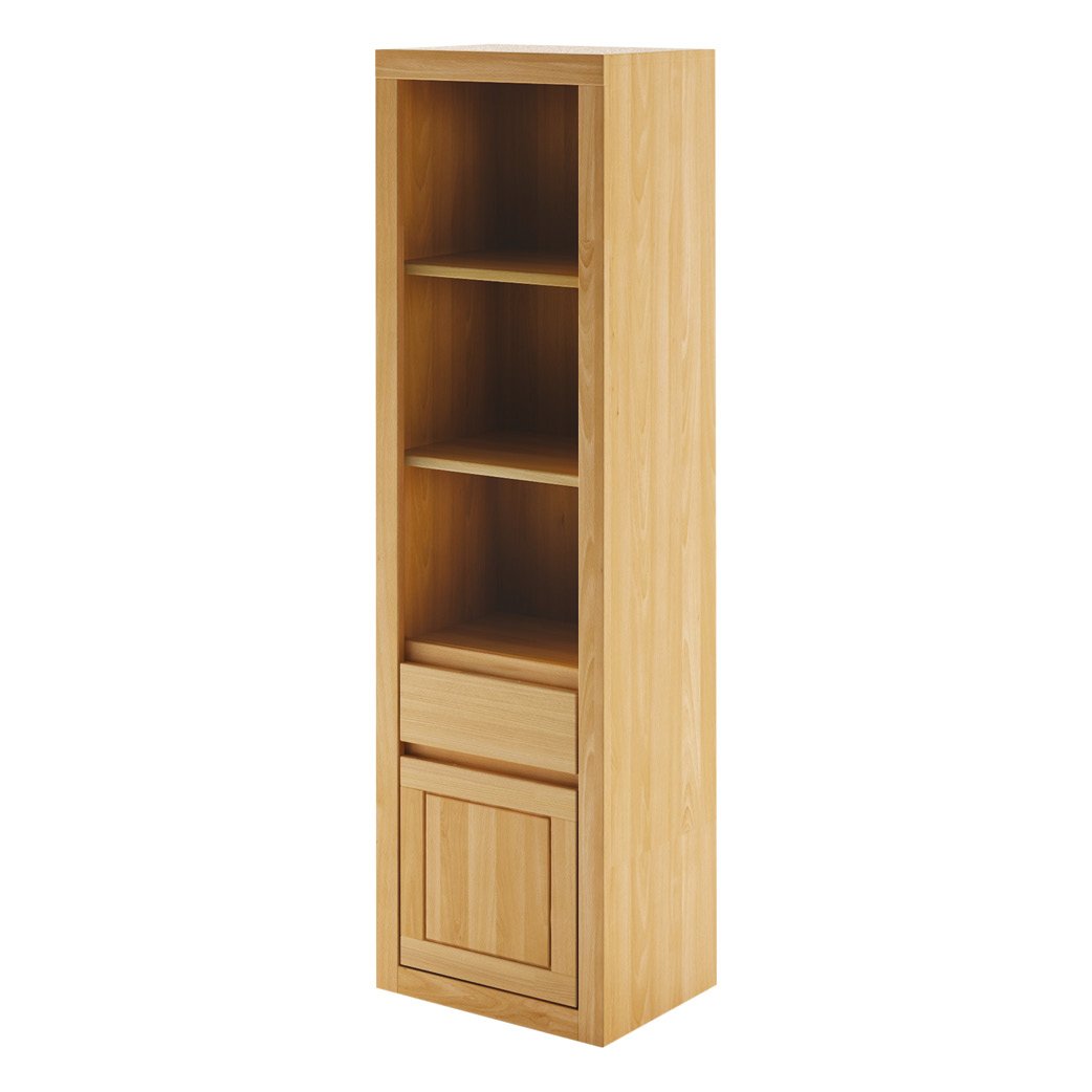 Beech showcase VIP KW403 LEFT rustic beech