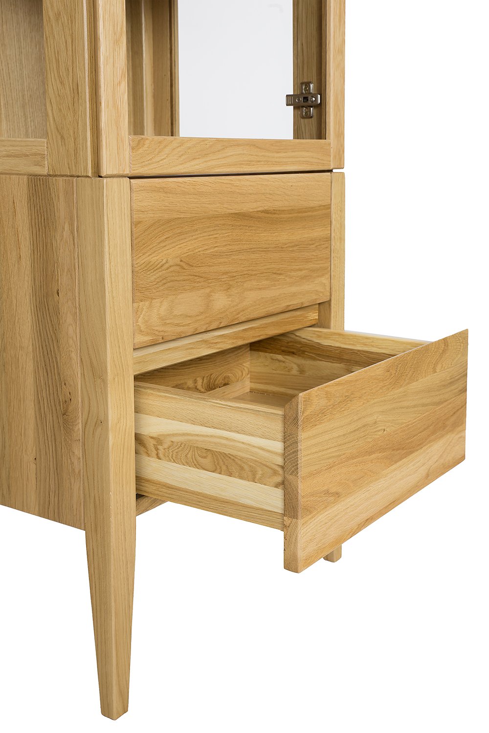 Oak showcase RETRO KW338 RIGHT dark oak color - Image 4