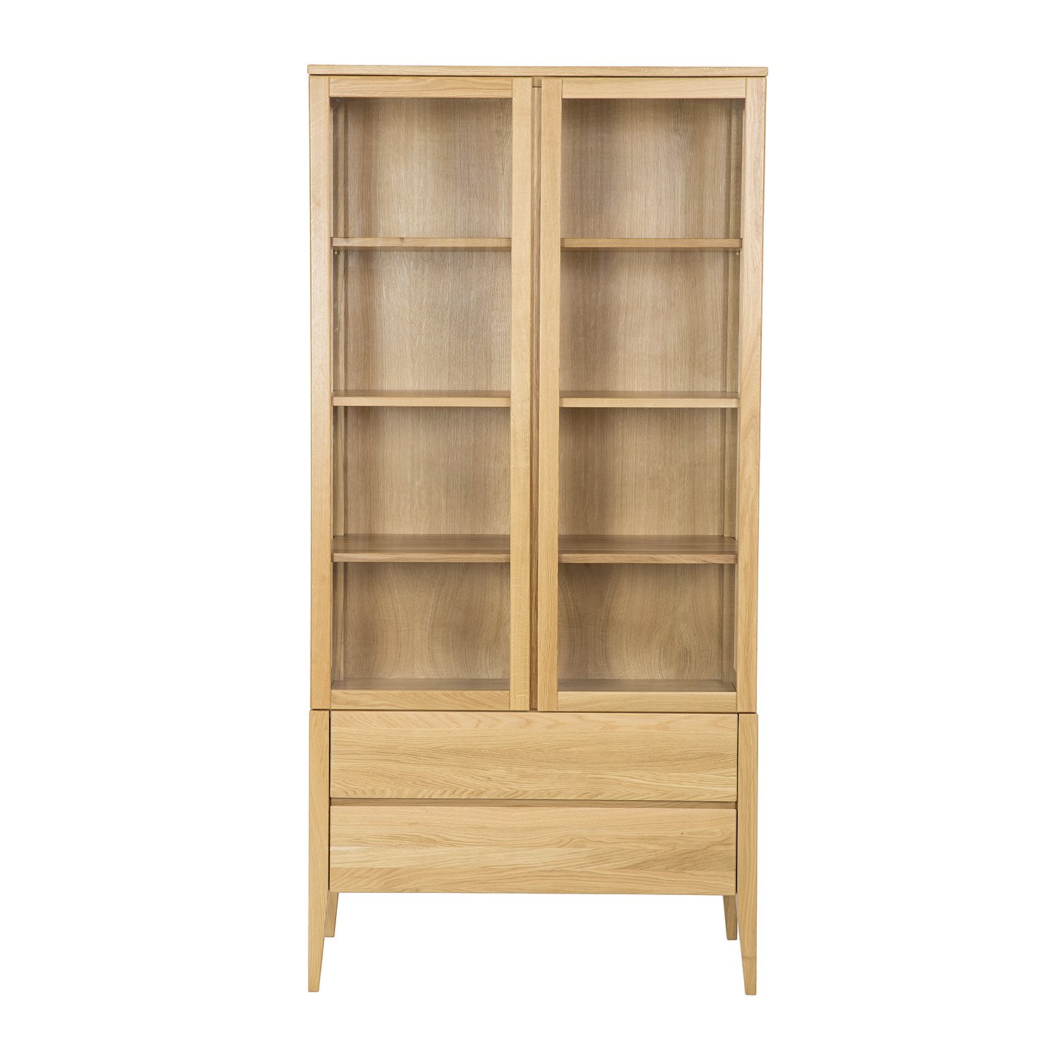 Oak display case RETRO KW339 honey oak color - Image 2