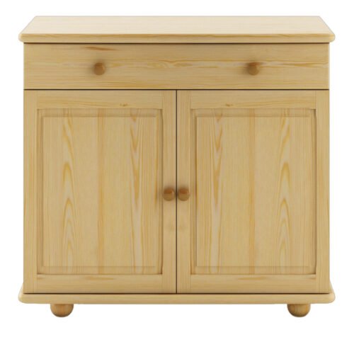 DOULIS KW109 pine and oak display cabinet