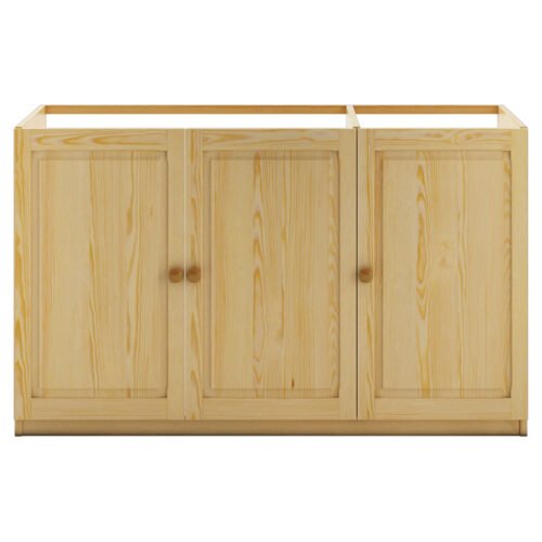 DOULIS KW111 pine and oak display cabinet