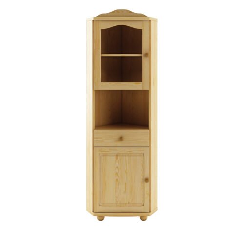 DOULIS KW113 pine and oak display cabinet
