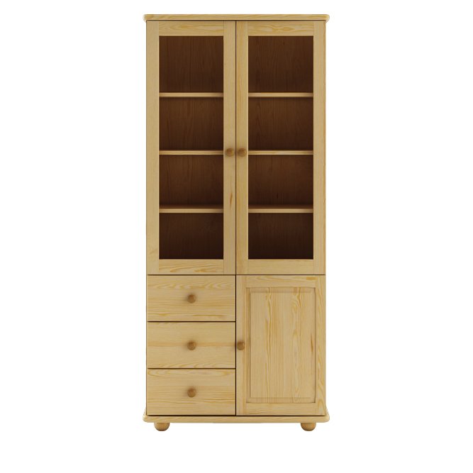 Pine showcase DOULIS KW116 natural pine