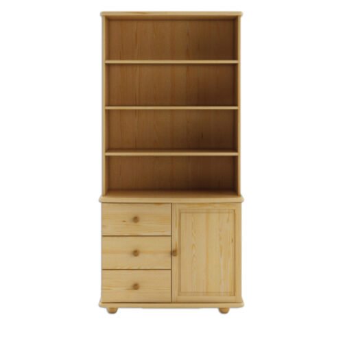 DOULIS KW126 pine and oak display cabinet