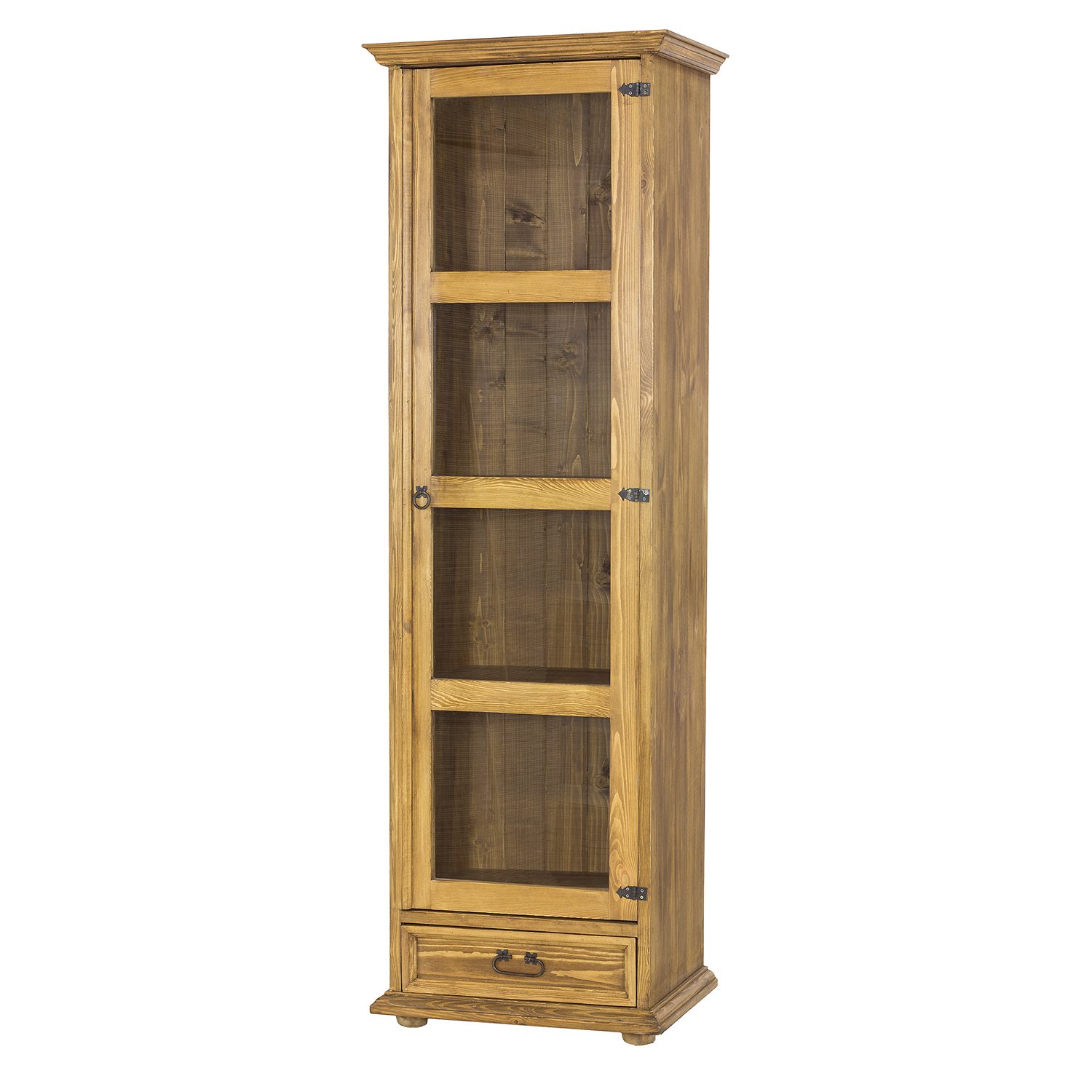Pine showcase RUSTIKAL KW701 LEFT, pine bleached wax - Image 6