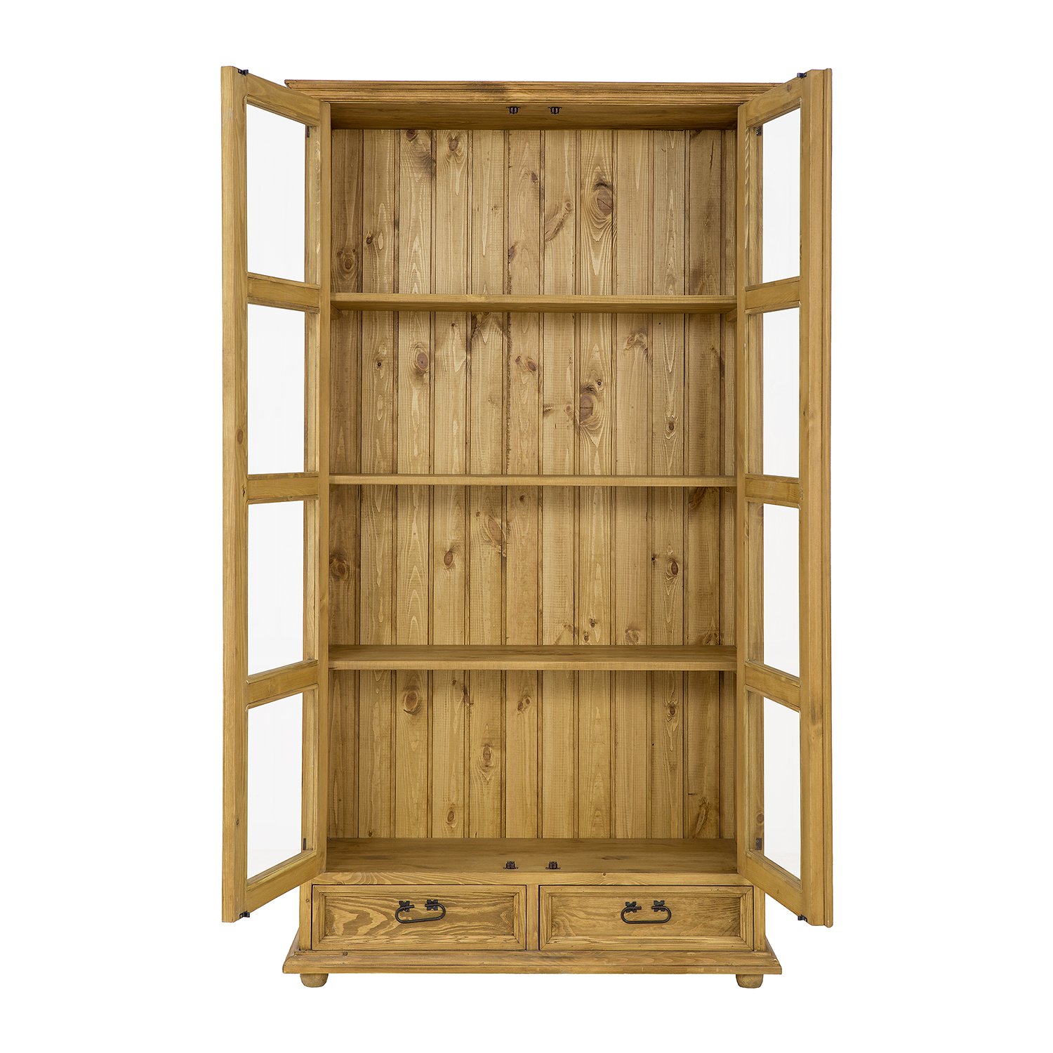 Pine showcase RUSTIKAL KW704, pine, light wax - Image 4