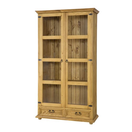 Pine showcase RUSTIKAL KW804, pine bleached wax