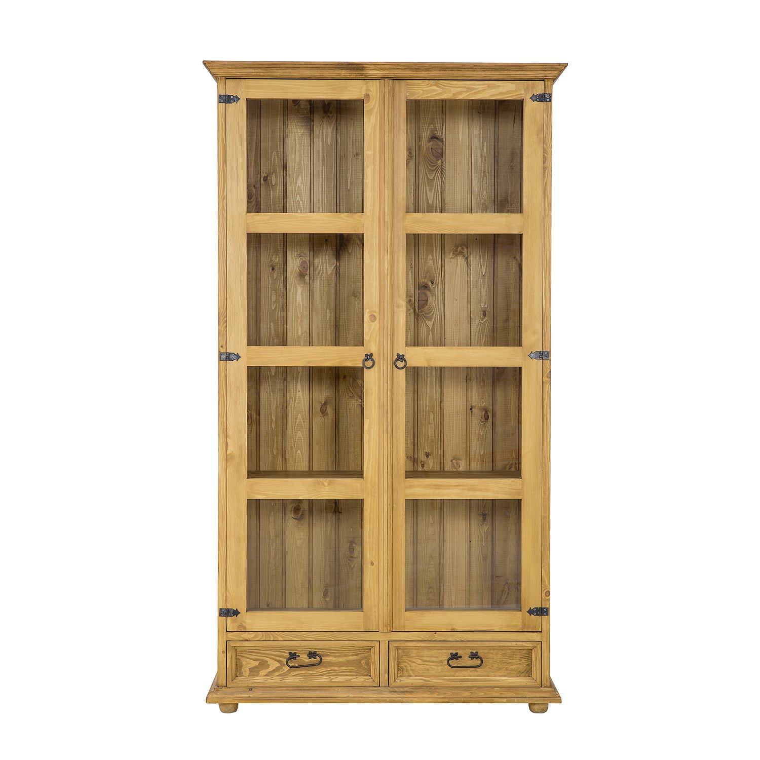 Pine showcase RUSTIKAL KW704, pine, light wax - Image 2